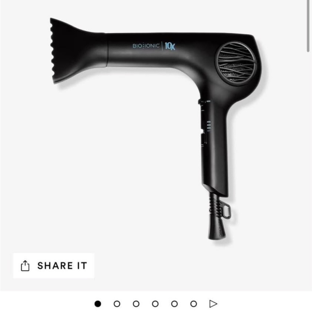 Bio Ionic 10X Black Hair Dryer
